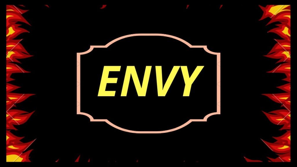 (ENVY) list of the seven deadly sins